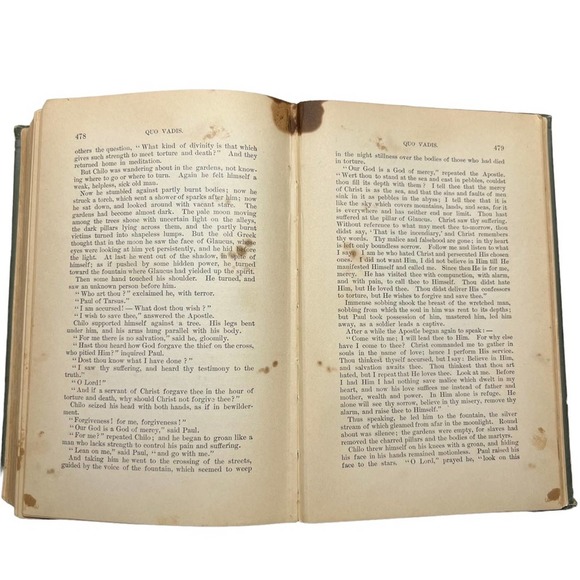 1897 Quo Vadis A Narrative of the Time of Nero Henryk Sienkiewicz - Picture 6 of 8